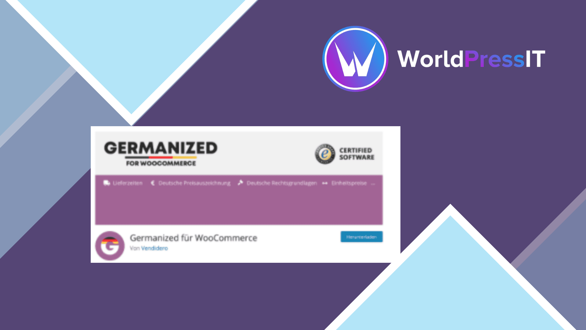 WooCommerce Germanized Pro: worth paying for German shops screenshot