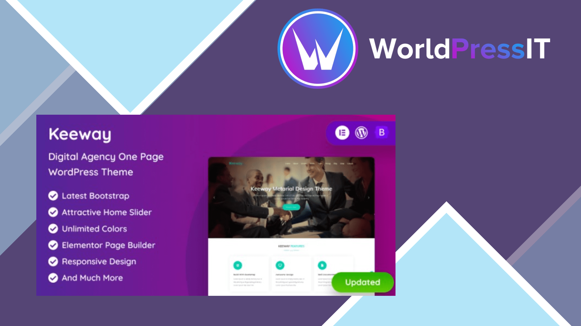 Keeway: worth it only for a basic one-page agency site screenshot