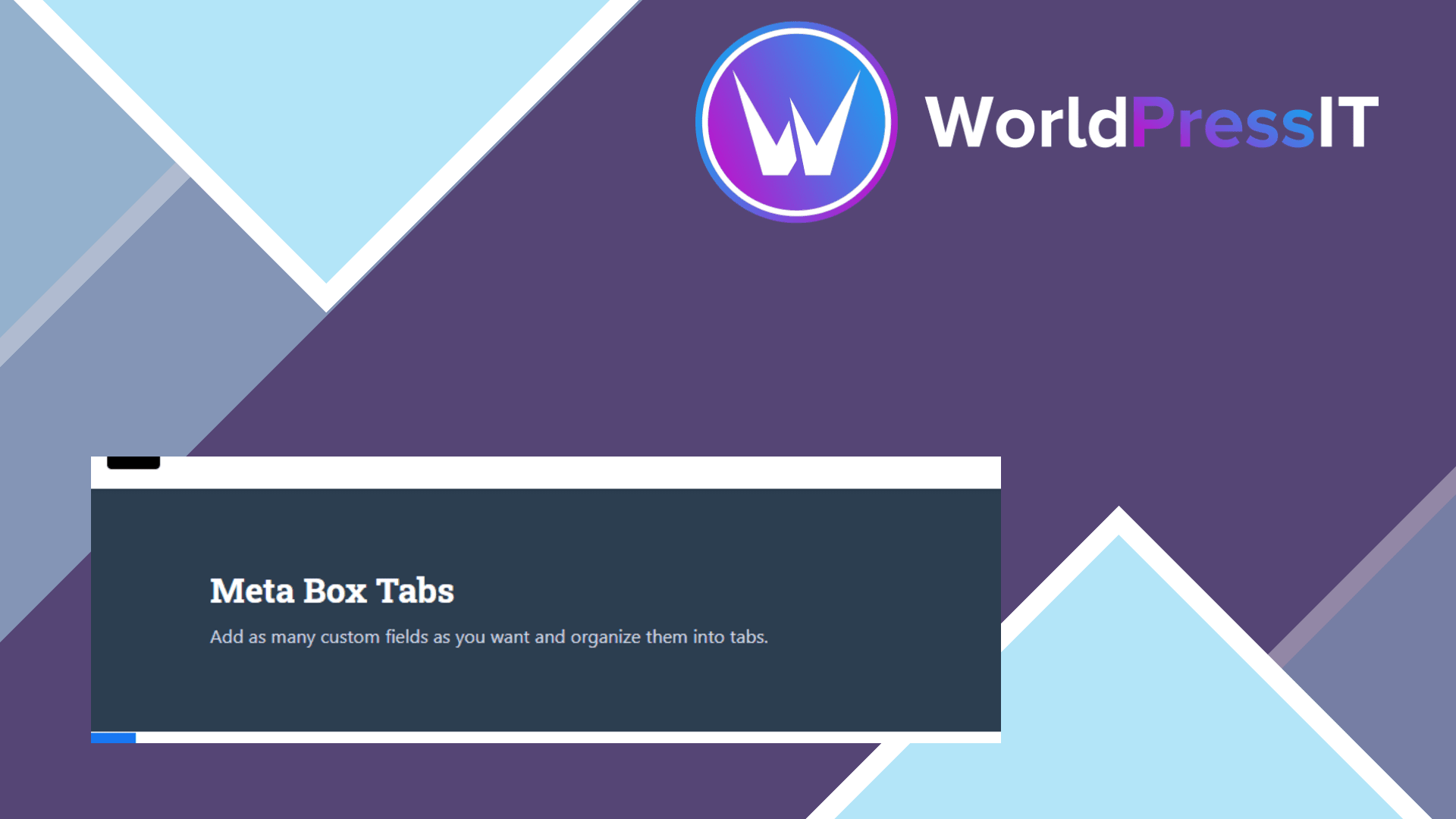 Meta Box Tabs: worth it for complex admin screens, not simple fields screenshot