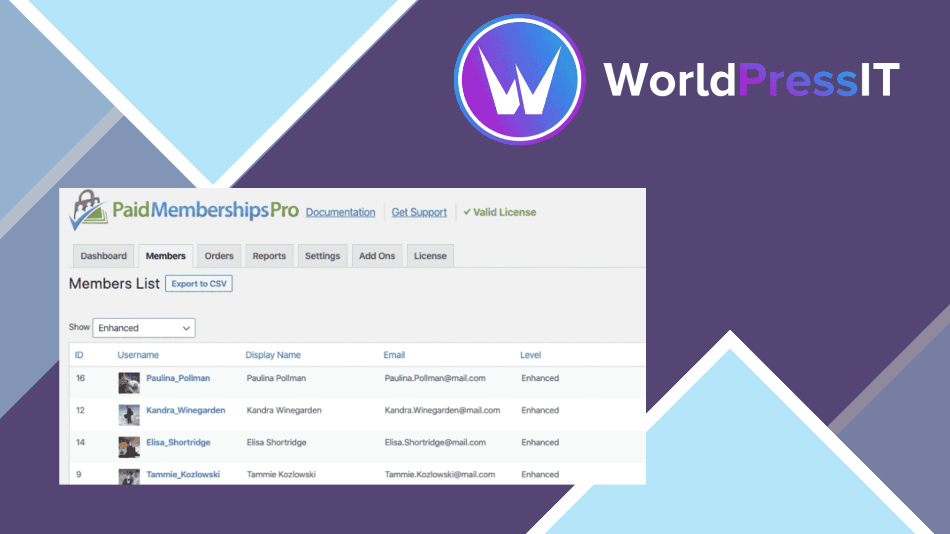 Paid Memberships Pro Email Confirmation Addon: worth it for verified members screenshot