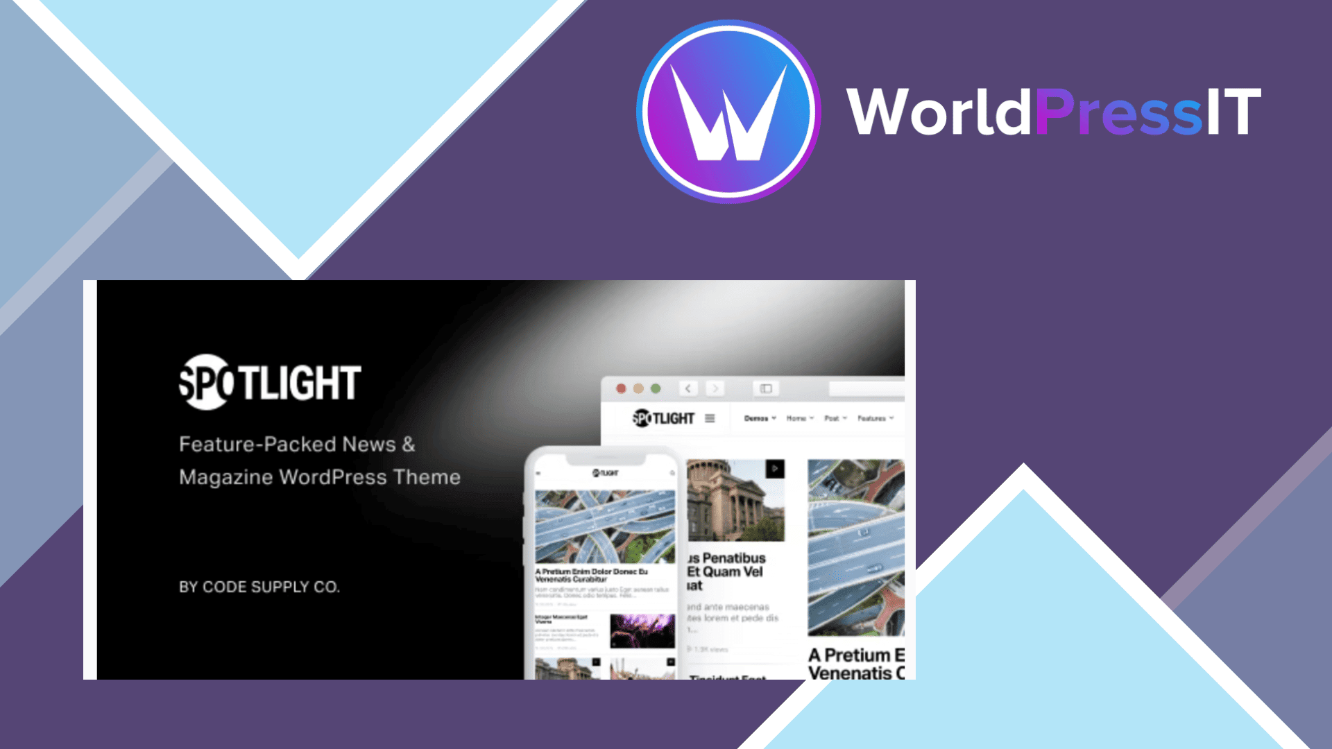 Spotlight: worth it for magazines, not every modern WordPress site screenshot