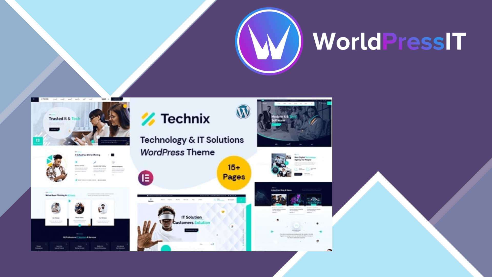 Technix: worth it for a fast Elementor IT site, but not a polished long-term pick screenshot