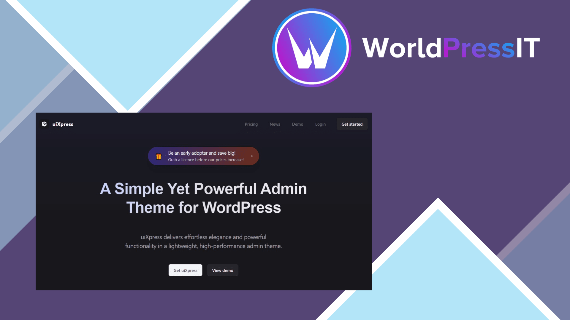 UIXpress: worth it for polished client dashboards, not fragile sites screenshot