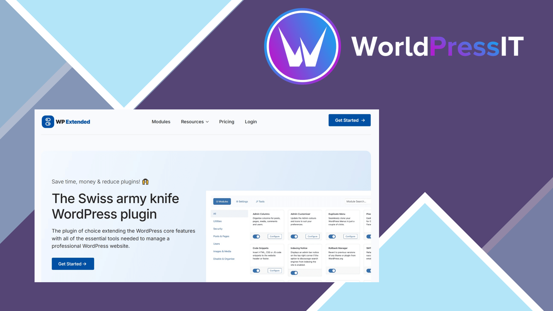 WP Extended Pro: worth it for agencies, not as a specialist replacement screenshot